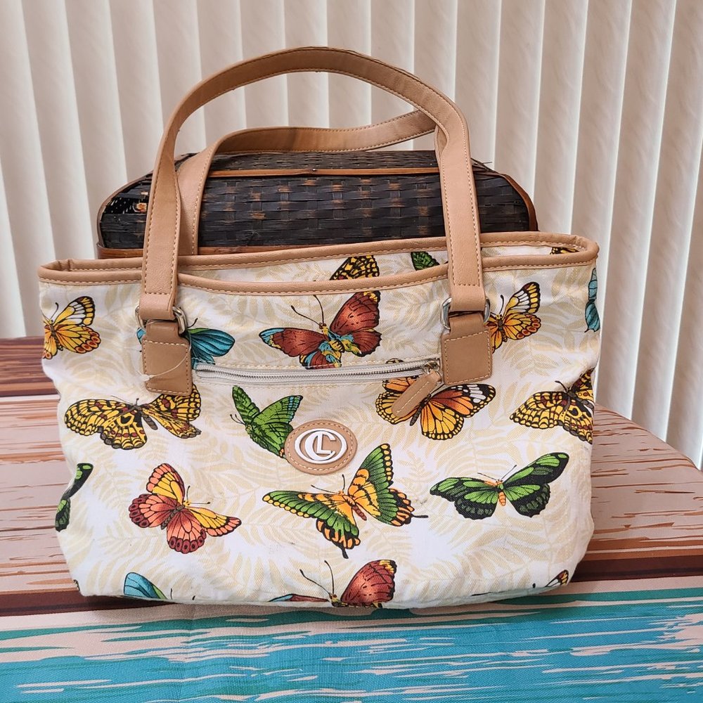 Carryland Butterfly Handbag Purse
